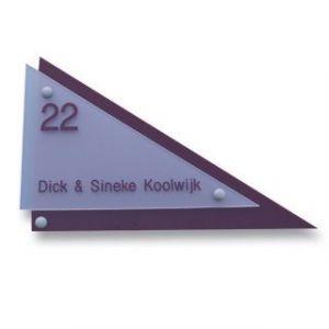 Acrylaat naamborden GM-056 25x15cm
