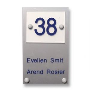Acrylaat naamborden GM-087 12x24cm